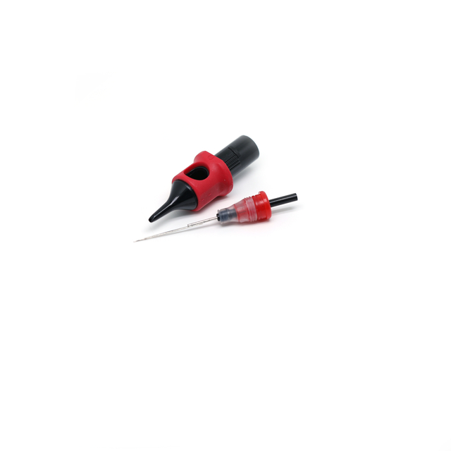 LPT4 Red Discount Wholesale Disposable Sterilized Tattoo Needle Cartridge for Professional Tattoo Artists