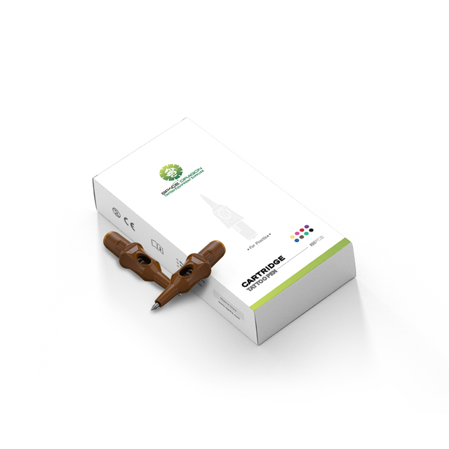 OEM Factory Hot Sell Ballpoint Pen Sterilized Membrane Tattoo Practic Cartridge for Dotwork Drawing & Practice on Paper 